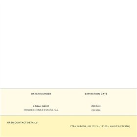 Mixing container Mondex 500 ml 8 x 8 x 19 cm White