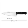 Kitchen Knife Arcos 17,5 cm Black