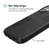 Speck Presidio2 Grip MagSafe - iPhone 17 Case (Black / Slate Gray / White)