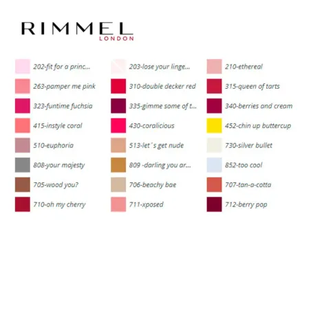 nagų lakas 60 Seconds Super Shine Rimmel London
