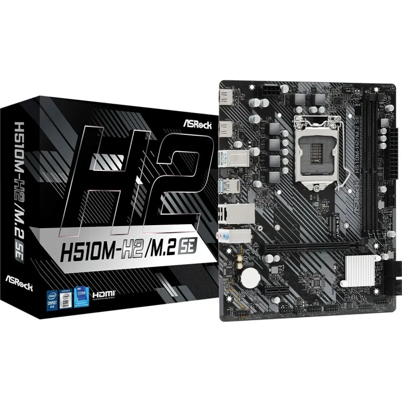 Mātesplate ASRock H510M-H2/M.2 SE LGA 1200 Intel H470