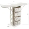 Aurujaam Basic Valge Puit (30 x 85 x 110 cm)