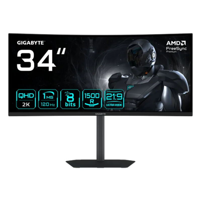 Monitorius Gigabyte GS34WQCA EU Wide Quad HD 34"
