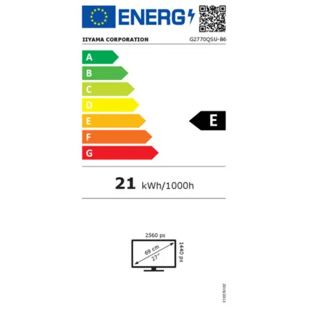 Monitorius žaidimams Iiyama G2770QSU-B6 27" Wide Quad HD