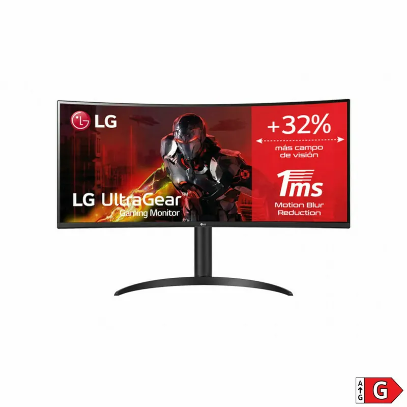 Monitorius žaidimams LG 34UC75WAEU Wide Quad HD 34" Išlenktas LED