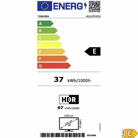 Smart TV Toshiba 40QV2F63DG 40" LED