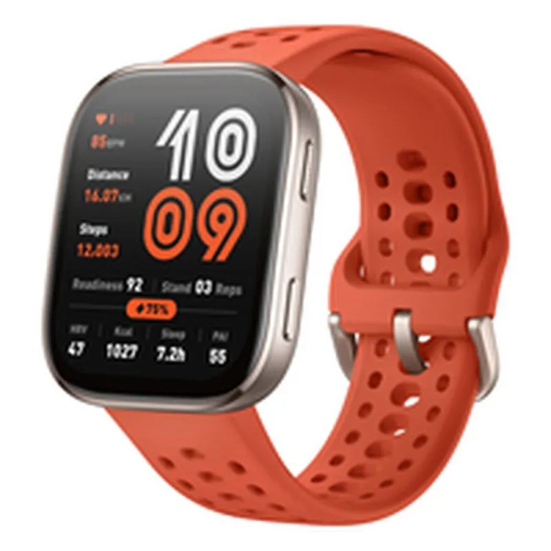 Viedpulkstenis Amazfit W2435EUAN Sarkans Bronza 1,97"