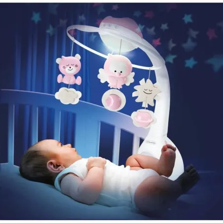 mobilus projektorius Infantino Sweet Girl Night 3 viename