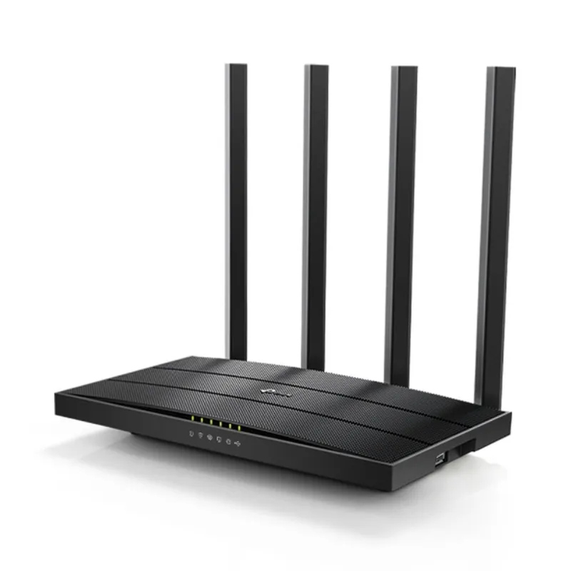 Maršrutizatorius TP-Link Archer C6U Juoda USB USB 2.0 RJ45 Ethernet LAN Wi-Fi 5 GHz