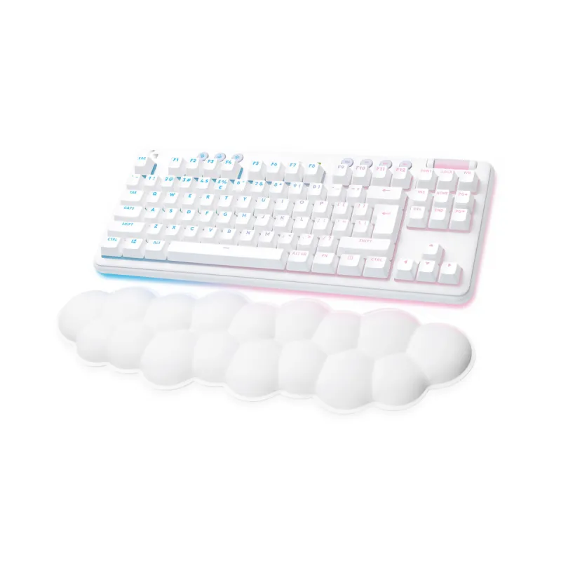 Беспроводная клавиатура Logitech 920-010465 Испанская Qwerty Белый