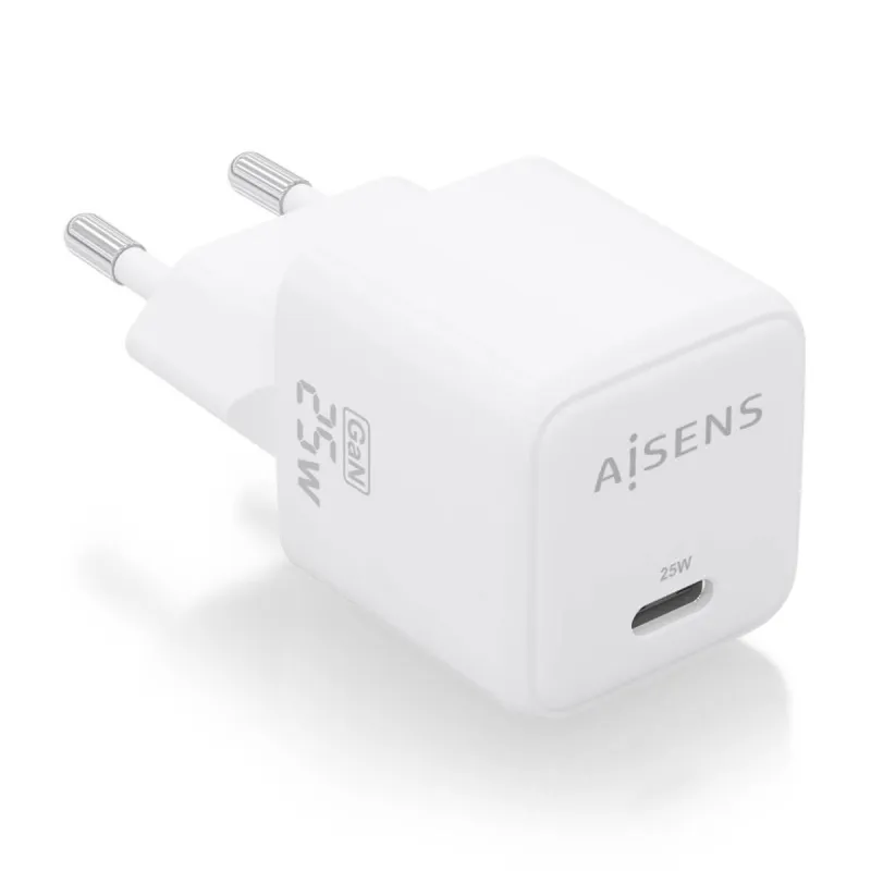 Seinälaturi Aisens ASCH-25W1P012-W Valkoinen 25 W (1 osaa)