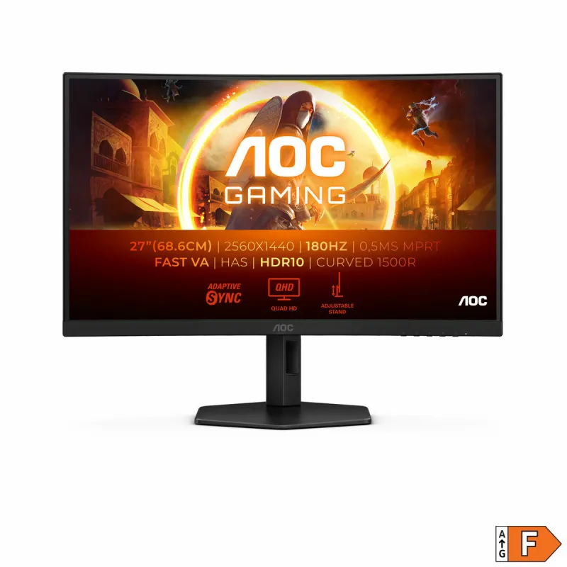 Monitorius žaidimams AOC CQ27G4X Quad HD 27" 180 Hz