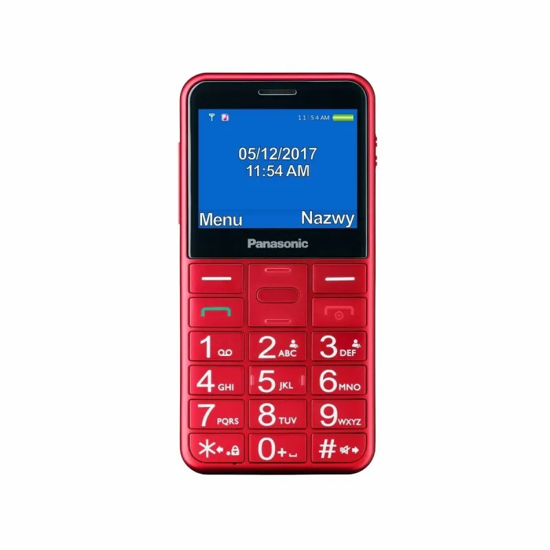 Mobilusis telefonas vyresnio amžiaus žmonėms Panasonic KX-TU155EXRN 2.4"
