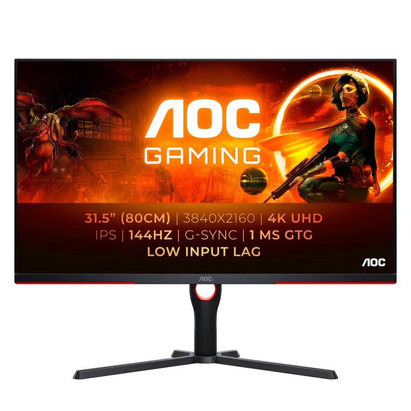 Gaming Monitor AOC U32G3X/BK 4K Ultra HD 32"