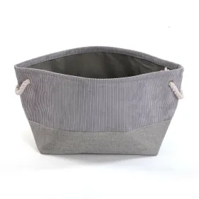 Multi-purpose basket Versa Corduroy 29 x 27 x 39 cm