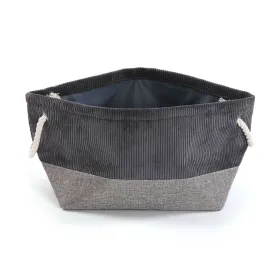 Multi-purpose basket Versa Corduroy 29 x 27 x 39 cm