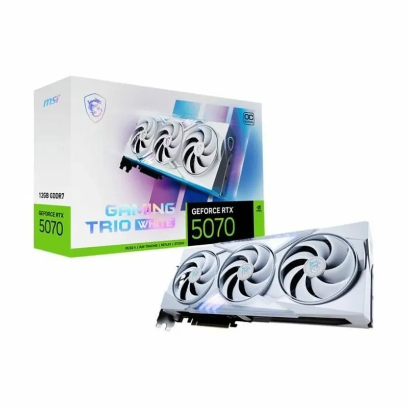 Vaizdo korta MSI nvidia geforce rtx 5070 12 GB GDDR6X GDDR7