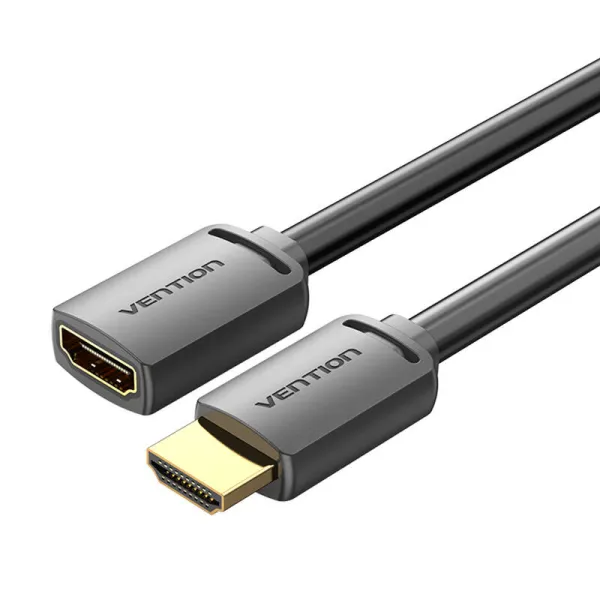 HDMI 2.0 Male to HDMI 2.0 Female Extension Cable Vention AHCBD 0,5m, 4K 60Hz, (Black)