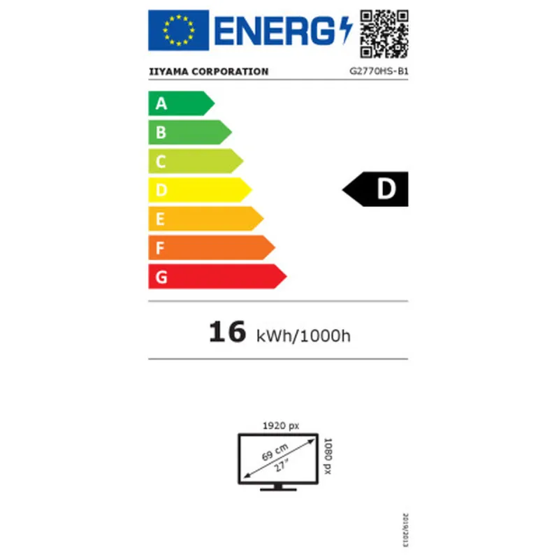 Pelinäyttö Iiyama Full HD 27"