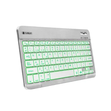 Bluetooth näppäimistö Subblim SUB-KBT-SMBL30 Monivärinen Hopeinen Espanjalainen Qwerty QWERTY