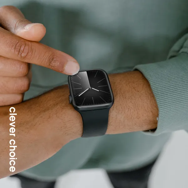 Crong Liquid - Apple Watch Band 44/45/46/49 mm (Black)