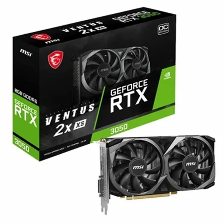Grafikas Karte MSI GEFORCE RTX 3050 VENTUS 2X XS 8G OC GDDR6