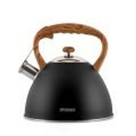 Teapot Promis TMC12 Black Wood Steel 3 L