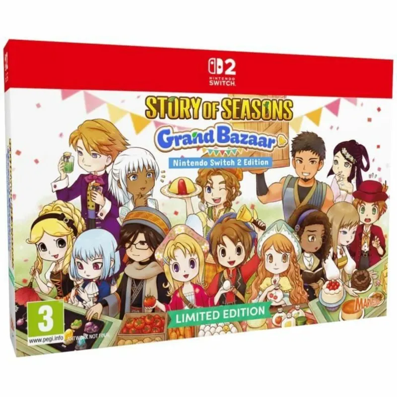Switch vaizdo žaidimas Just For Games Story of Seasons: Grand Bazaar