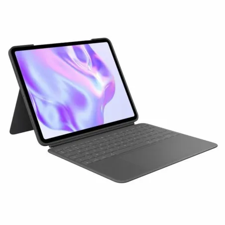 Tabletin kuori Logitech iPad Pro Musta Harmaa Grafiitinharmaa AZERTY QWERTY Qwerty US