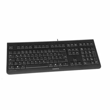 Prantsusekeelne Klaviatuur Cherry Hispaaniakeelne Qwerty Must