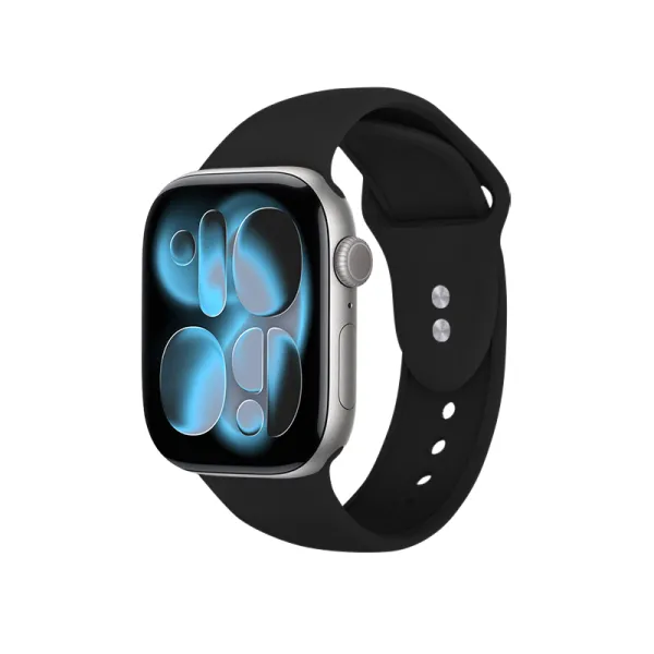 Crong Liquid - Apple Watch Band 44/45/46/49 mm (Black)
