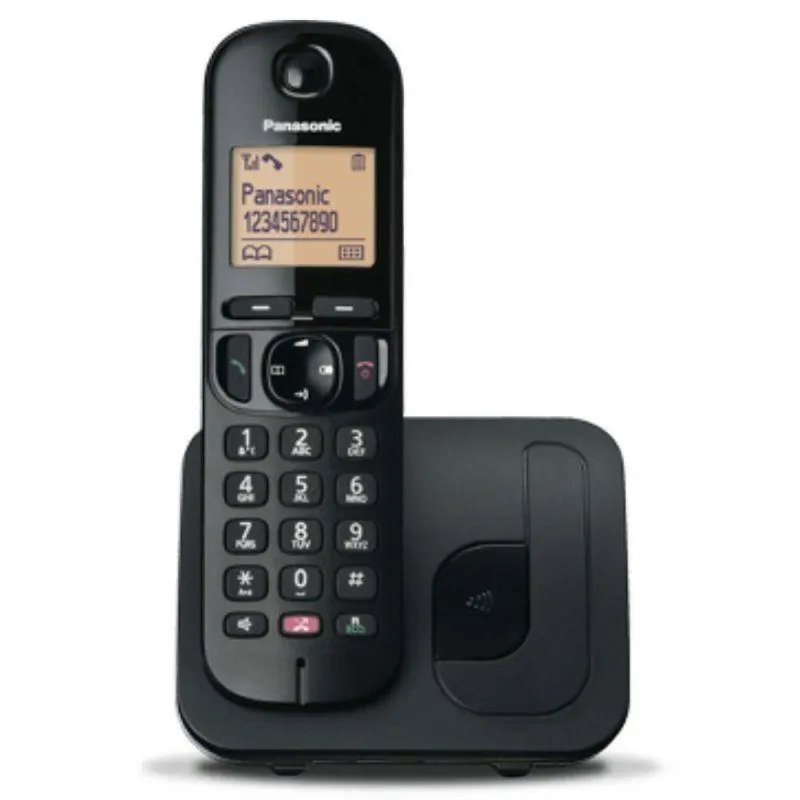 Langaton puhelin Panasonic Musta 1,6"
