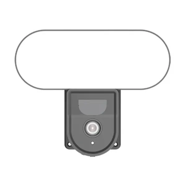 Smart outdoor WiFi camera with Gosund IPC3 floodlight, IP65 Tuya