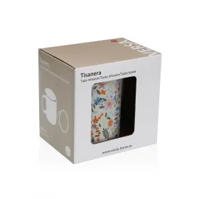 Cup with Tea Filter Versa Flowers