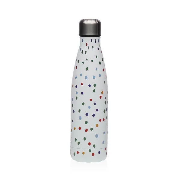Ūdens pudele Versa Dotty Tērauds 7 x 27 x 7 cm