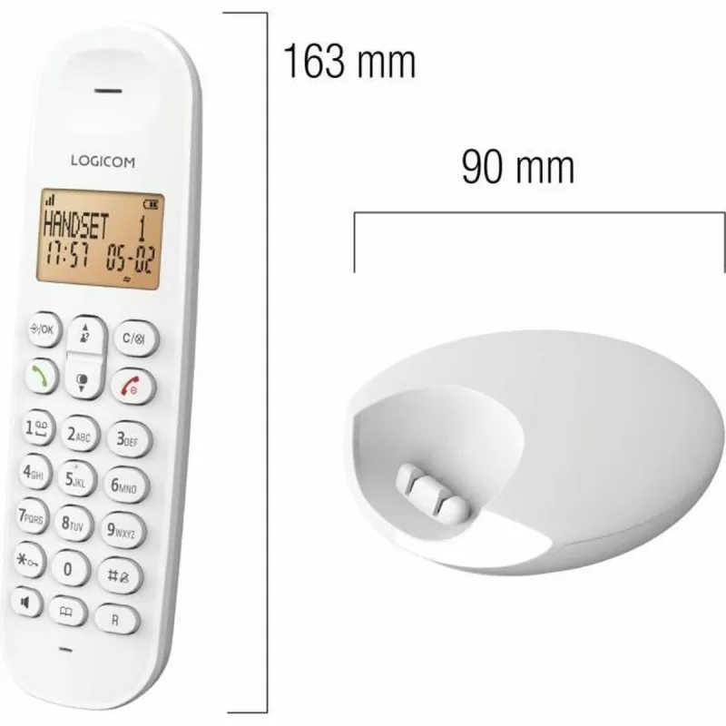Стационарный телефон Logicom DECT ILOA 150 SOLO Белый