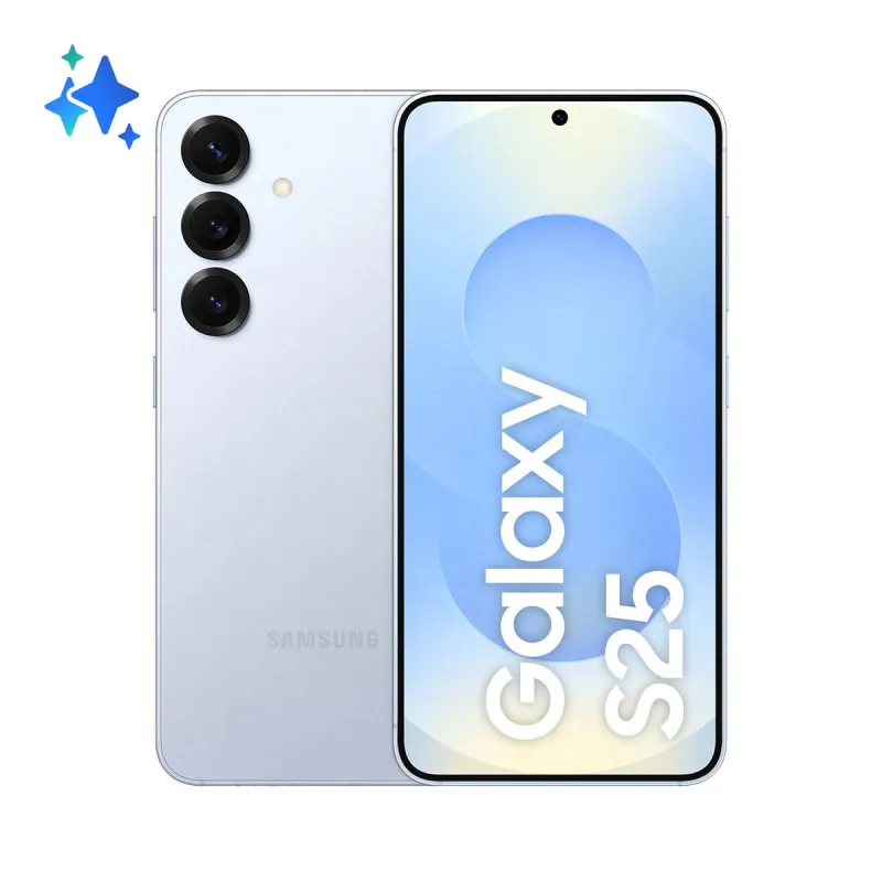 Išmanusis Telefonas Samsung S25 BLUE 6,2" Qualcomm Snapdragon 8 Elite 12 GB RAM 128 GB Mėlyna