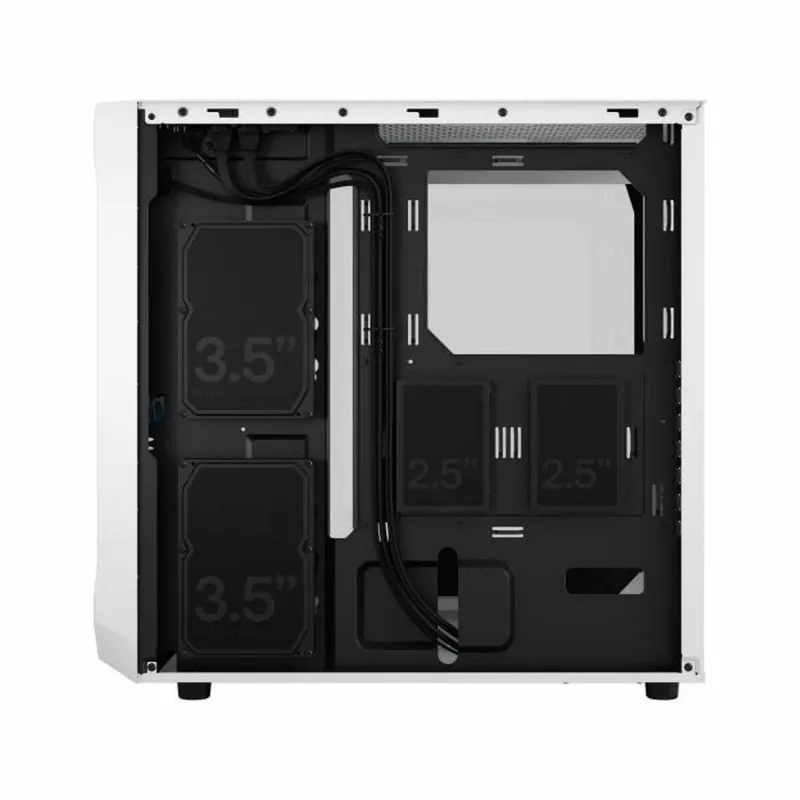 ATX pusiau bokšto tipo korpusas Fractal Focus 2 Balta