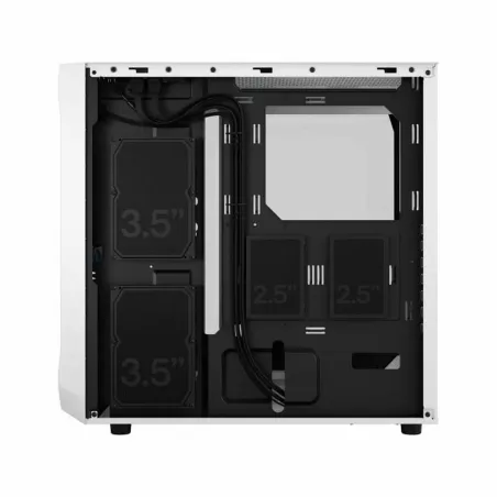 ATX pusiau bokšto tipo korpusas Fractal Focus 2 Balta