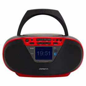 CD-проигрыватель с MP3 и радио Aiwa BBTU500DAB/RD Красный FM