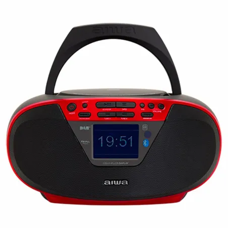Radio CD MP3 Aiwa BBTU500DAB/RD Sarkans FM