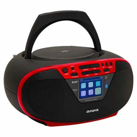 Radio CD MP3 Aiwa BBTU500DAB/RD Sarkans FM
