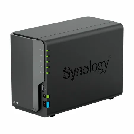 NAS Verkkotallennus Synology Musta Intel Celeron J4125