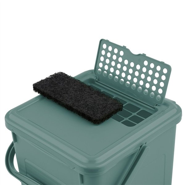 Container Rotho Green 9 L Rectangular