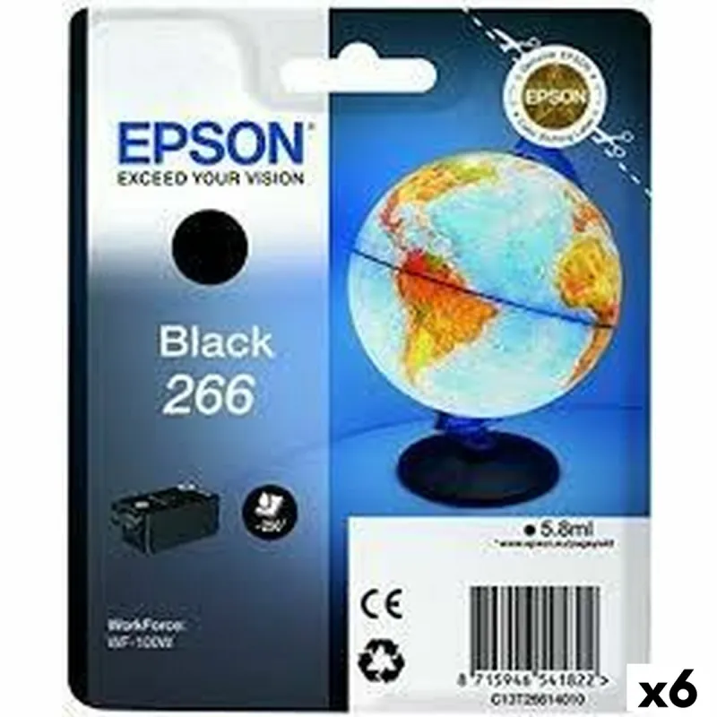 Originali rašalo kasetė Epson WF-100W Juoda (6 vnt.)