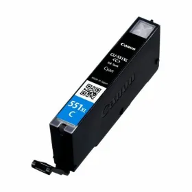 Alkunperäinen mustepatruuna Canon CLI 551XL Syaani