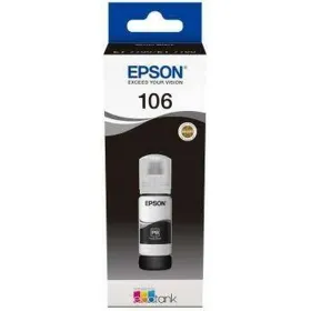Yhteensopiva mustepatruuna Epson 106 EcoTank Photo Black ink bottle 70 ml Musta