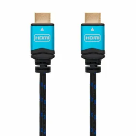 HDMI kabelis NANOCABLE 10.15.3710 10 m Juoda 4K Ultra HD