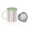 Cup with Tea Filter Versa Flint