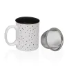 Cup with Tea Filter Versa Speckle